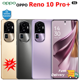 ของแท้ ใหม่ สมาร์ทโฟน OPPO Reno10 RENO 10 Pro Plus 5G Snapdragon 8+Gen1 6.74 1.5K OLED กล้อง 50MP 100W ชาร์จ NFC