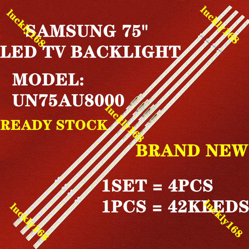 ใหม่ ไฟแบ็คไลท์ทีวี LED UA75AU8000K UN75AU8000 SAMSUNG 75 นิ้ว ...