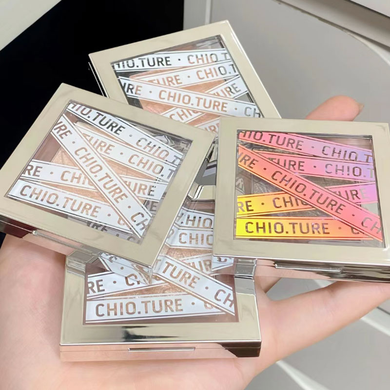 chioture-บลัชออนไฮไลท์-เนื้อซาติน-ประกายไข่มุก-เพชรโมโนโครม-สําหรับแต่งหน้า