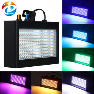 ไฟแฟลช Led 180 ดวง แบบพกพา 35W RGB ควบคุมด้วยเสียง ปรับความเร็วได้ สําหรับเวทีดิสโก้ บาร์ ปาร์ตี้ คลับ