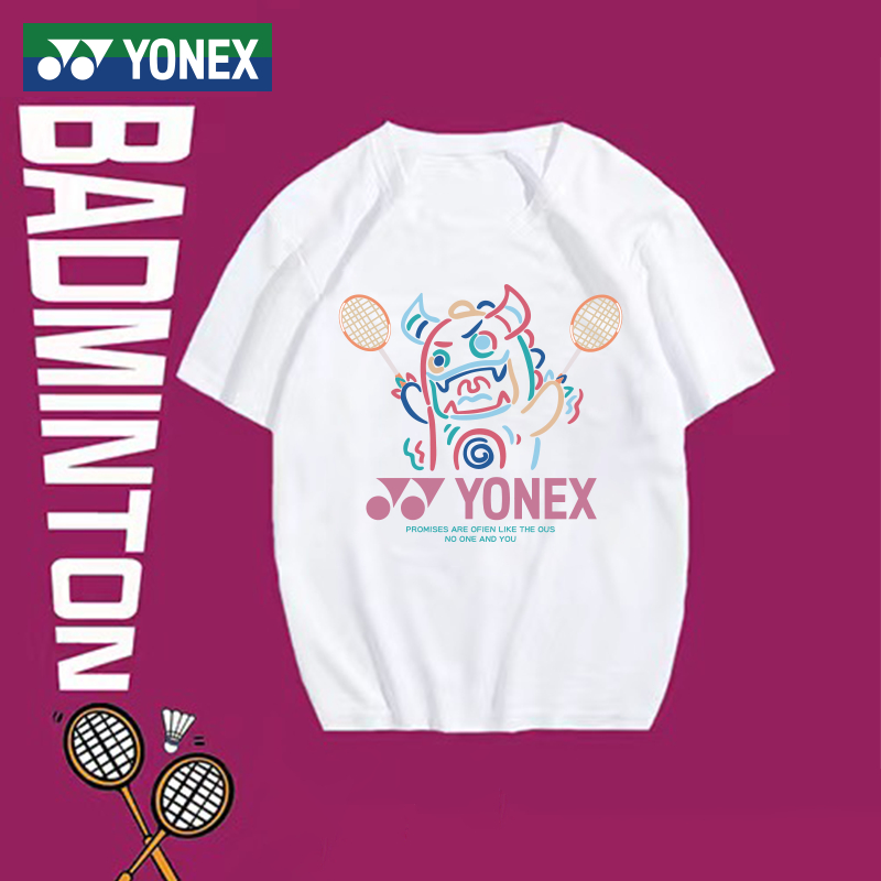 yonex-2023-ใหม่-เสื้อกีฬาแบดมินตัน-เทรนนิ่ง-แขนสั้น-ผ้าตาข่าย-ระบายอากาศ-แห้งเร็ว-สําหรับเทนนิส-เทนนิส
