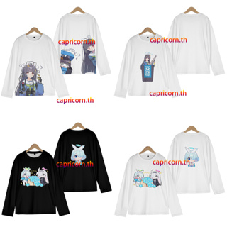 New Korean Anime Blue Archive Kasumizawa Miyu/ Arona T Shirt Japanese Anime Mens Loose Womens Casual 3D Printing Long  Sleeve T- Shirt Unisex Casual  Top Cosplay