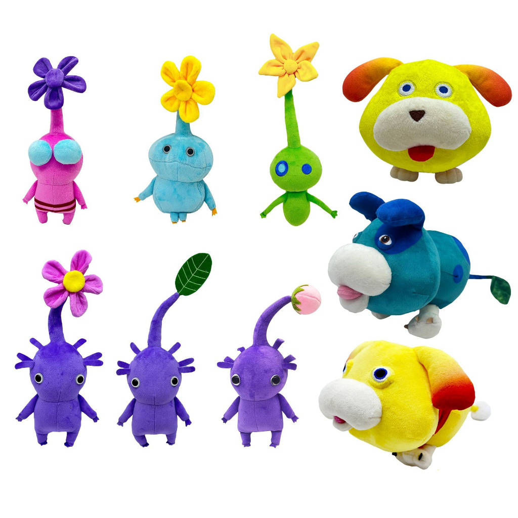 pikmin-plush-ตุ๊กตายัดนุ่น-รูปการ์ตูนอนิเมะ-ice-pikmin-4-grimace-shake-น่ารัก-ของขวัญ-สําหรับเด็ก-2023