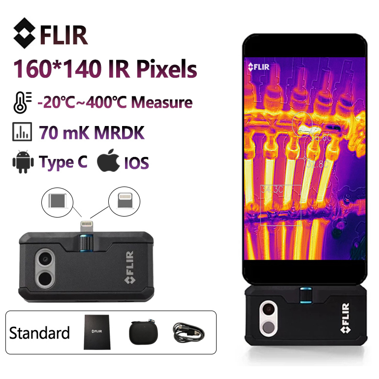 flir-one-pro-กล้องวงจรปิด-pcb-ระบบอินฟราเรด-ตรวจจับความร้อน-สําหรับโทรศัพท์มือถือ