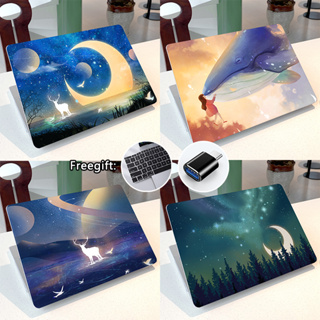 เคสแป้นพิมพ์ พร้อมตัวแปลง ขนาดเล็ก สําหรับ Macbook M2 Air15 A2941 Air13.6 A2681 Pro13 14 16 นิ้ว A2338 A2779 A2780 Pro Air M1 A2337 Retina 11 12 13