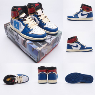 Union x Jordan 1 รองเท้า OG NRG BV1300-146 สไตล์เรโทร