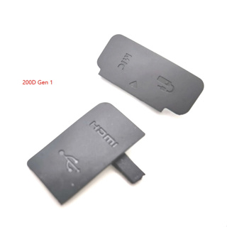 ฝาครอบยาง USB สําหรับ Canon 200D 200D II 200D markII USB HDMI DC IN VIDEO OUT (Gen 1 Gen 2) 1 ชุด