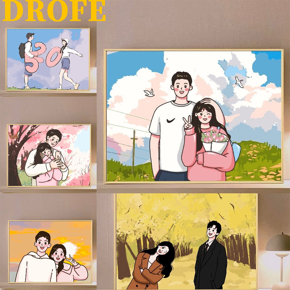 drofe-ภาพวาด-ระบายสีตามตัวเลข-ขนาด-20-30-ซม-พร้อมกรอบรูป-ระบายสีตามตัวเลข-คนรัก-คู่รัก-ระบายสีตามตัวเลข-ตกแต่ง