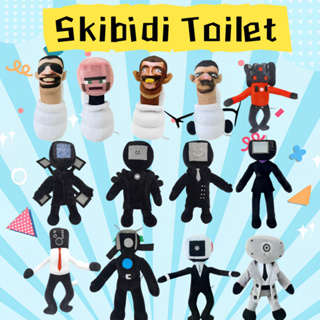 ห้องน้ำ Skibidi ตุ๊กตา Skibidi Toilet ห้องน้ำ Speakerman bosses ตุ๊กตายัดนุ่น รูปการ์ตูนอนิเมะ ของเล่นสําหรับเด็ก