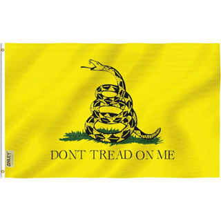 Anley ธงโพลีเอสเตอร์ ลาย Dont Tread On Me ขนาด 3x5 ฟุต