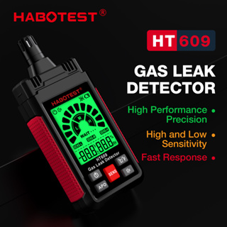 Habotest HT609 เครื่องตรวจจับการรั่วไหลของแก๊ส แก๊สธรรมชาติ ติดไฟได้