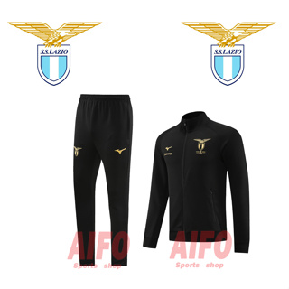 Ssl Lazio 2023 เสื้อแจ็กเก็ตแขนยาว กางเกงกีฬา เสื้อฟุตบอล สําหรับผู้ชาย