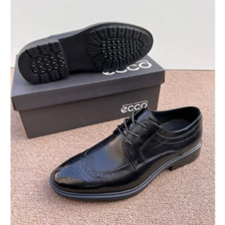 Ecco รองเท้าหนัง ลําลอง แบบเป็นทางการ แฟชั่นสําหรับผู้ชาย