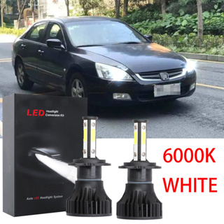 ชุดหลอดไฟหน้า LED 6000K LHL X15 สีขาว สําหรับ Honda Accord(SDA) 2002-2007 1 คู่