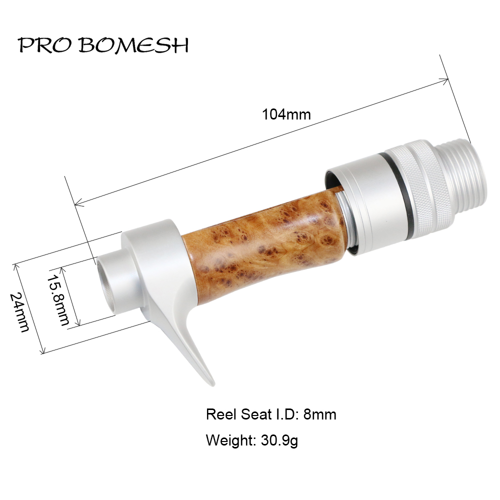 probomesh-รอกคันเบ็ดตกปลา-แบบไม้-28-4-กรัม-30-9-กรัม-diy-1-ชิ้น