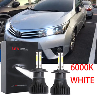 ชุดหลอดไฟหน้า LED 6000K สีขาว สําหรับ Toyota Altis (E170) 2014-2023 LHL CG X15 1 คู่