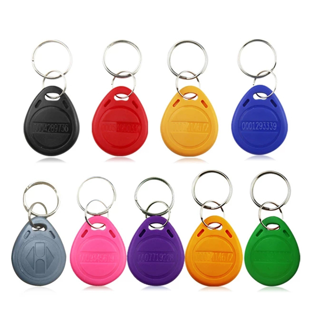 100 ชิ้น 125 Khz Key RFID แท็ก Proximity RFID การ์ด Keyfobs RFID แท็ก ...