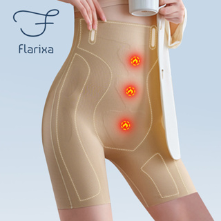 Flarixa กางเกงชั้นในขาสั้น เอวสูง กระชับสัดส่วน ยกสะโพก 5d สําหรับผู้หญิง