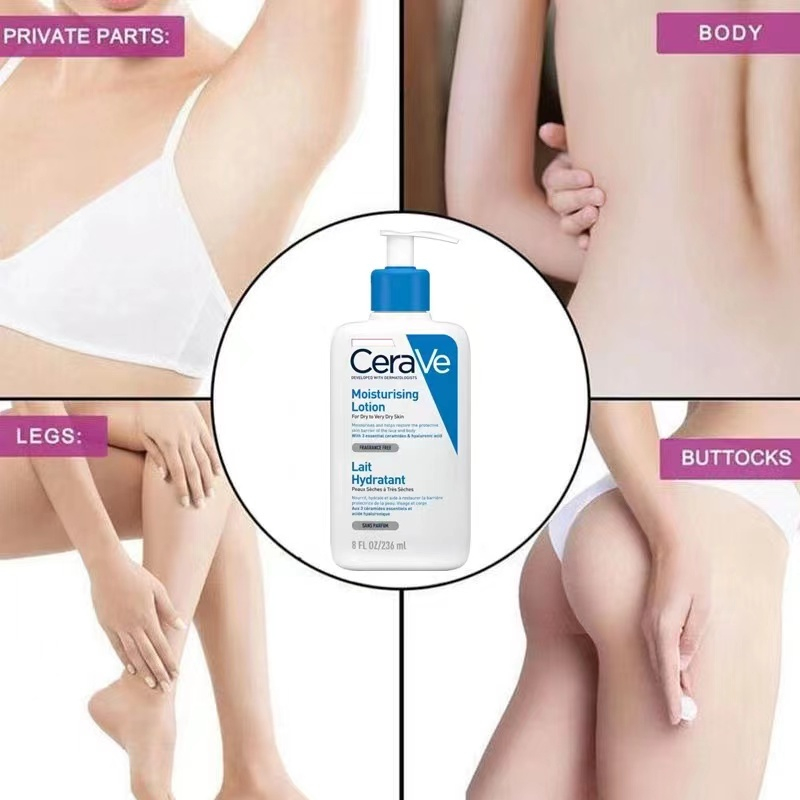 cerave-ครีมโลชั่นบํารุงผิวกาย-ให้ความชุ่มชื้น-ทําความสะอาดผิวอย่างล้ําลึก-ขนาด-236-มล