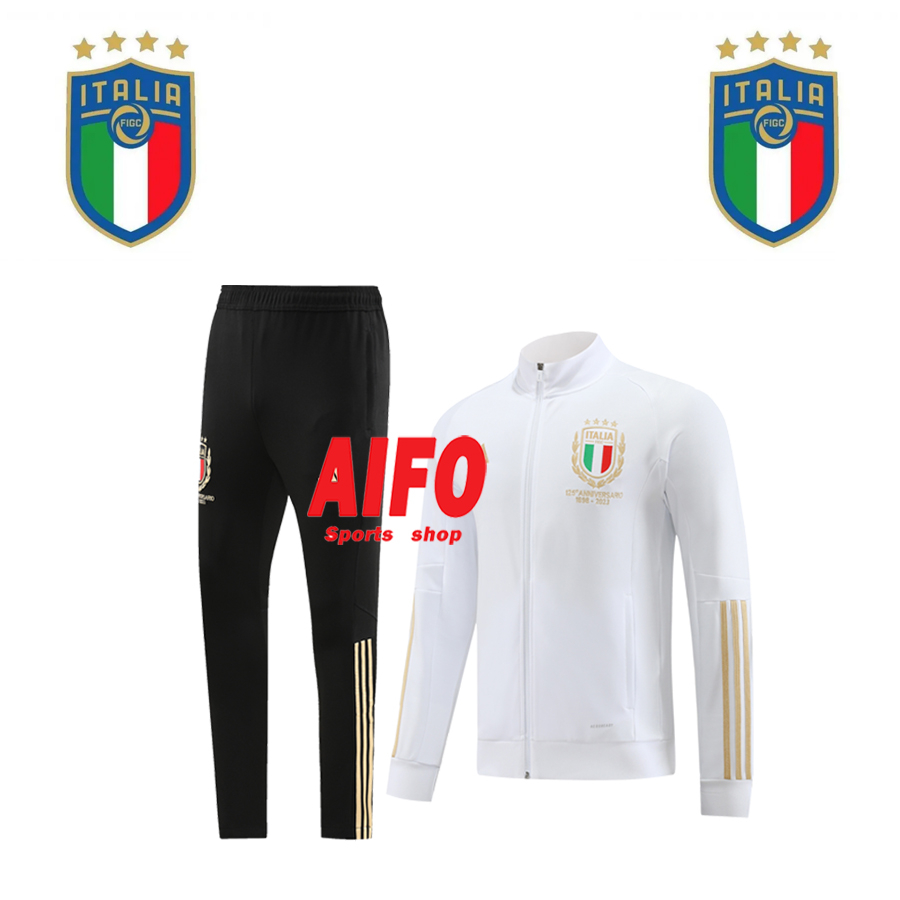 เสื้อแจ็กเก็ตแขนยาว-ลายทีมชาติฟุตบอล-italy-2023-สําหรับผู้ชาย