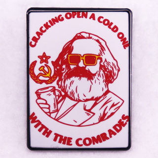 Marx เข็มกลัดเคลือบ รูปรอยแตก เปิดเย็น สําหรับทําเครื่องประดับ กระเป๋าเป้สะพายหลัง