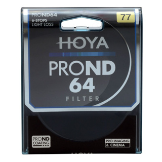 Japan hoya PRO ND64 ฟิลเตอร์กล้อง 6 สต็อป แบบบางพิเศษ สําหรับกล้อง ND64 62 มม. 67 มม. 72 มม. 77 มม. 82 มม.