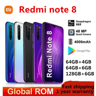 Xiaomi Redmi Note 8 64GB|สมาร์ทโฟน Xiaomi Redmi Note 8 64GB 128GB 4G ปลดล็อกแล้ว ของแท้ 100%
