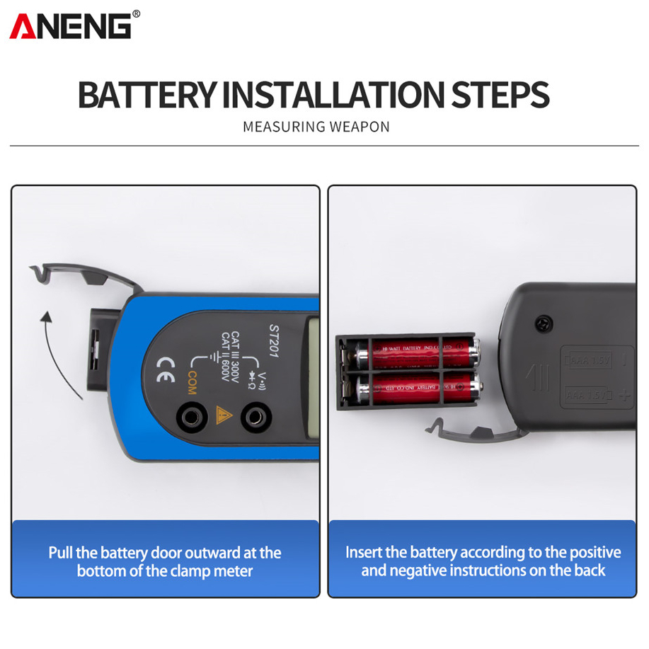 aneng-st201-มัลติมิเตอร์ดิจิทัล-1999-เคาท์-แคลมป์-ac-dc-แอมมิเตอร์-ทรานซิสเตอร์-ตัวเก็บประจุ-ทดสอบแรงดันไฟฟ้าอัตโนมัติ