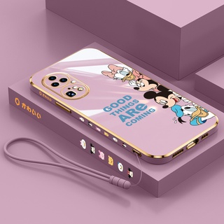 เคสโทรศัพท์มือถือ-ลายการ์ตูน-disney-family-พร้อมสายคล้อง-สําหรับ-huawei-p40-huawei-p40pro-huawei-v40-huawei-v30-huawei-v3opro-huawei-p50-huawei-p50pro