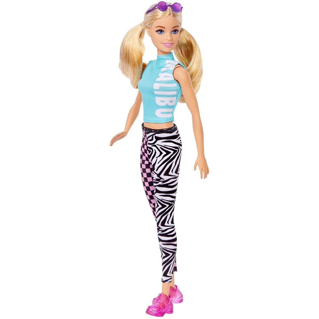 barbie-fashionistas-doll-158-in-teal-top-amp-leggings-with-blonde-pigtails-sneakers-amp-sunglasses-grb50-ตุ๊กตาบาร์บี้แฟชั่น-ตุ๊กตาบาร์บี้-158-รองเท้าผ้าใบ-เลกกิ้ง-สีบลอนด์-grb50