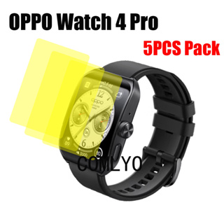 ฟิล์มกันรอยหน้าจอ HD TPU สําหรับ OPPO Watch 4 Pro 5 ชิ้น