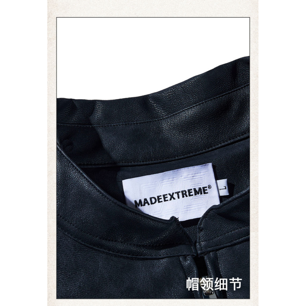 madeextreme-เสื้อแจ็กเก็ตหนัง-pu-แขนยาว-คอปกตั้ง-เย็บปะติดปะต่อกัน-สีตัดกัน-สไตล์สตรีท-แฟชั่นสําหรับผู้ชาย-y2k-blackair