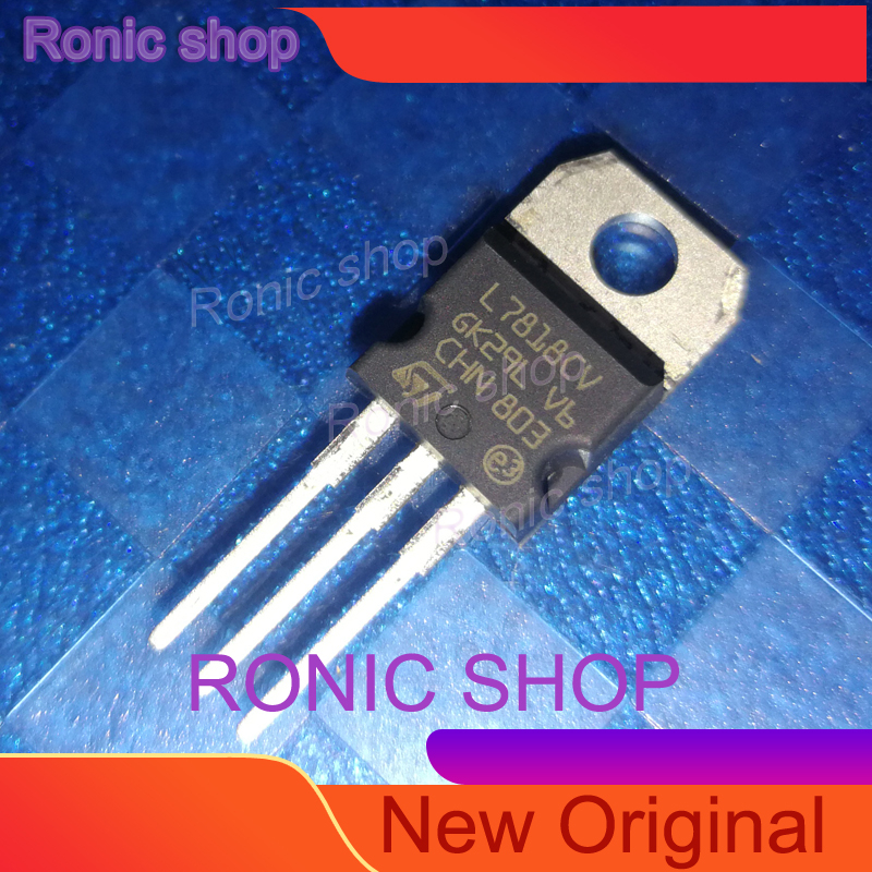 ทรานซิสเตอร์ควบคุม L7818CV TO-220 L7818 7818 TO220 10 ชิ้น | Shopee ...