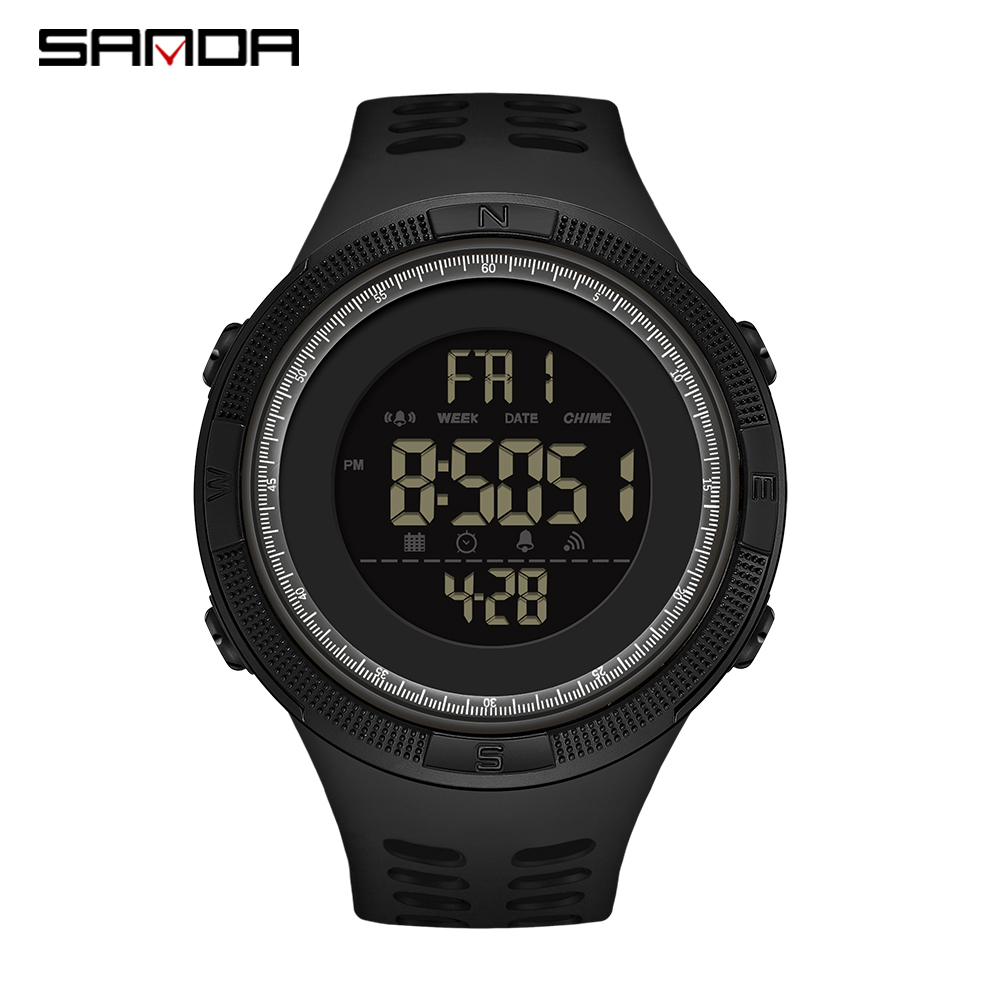 sanda-นาฬิกาข้อมือดิจิทัล-led-อิเล็กทรอนิกส์-กันน้ํา-50-เมตร-สไตล์ทหาร-แฟชั่นสําหรับผู้ชาย