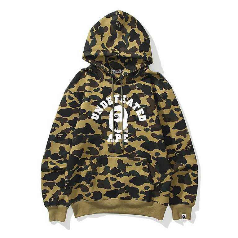 bape-เสื้อฮู้ดลําลอง-ผ้าฝ้าย-พิมพ์ลาย-มีสไตล์-สําหรับทุกเพศ