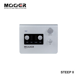Mooer STEEP II อินเตอร์เฟซเสียง หลายแพลตฟอร์ม สําหรับบันทึกเสียง MIDI เข้า ออก Stero Soud พร้อมพอร์ตเสียง 24bit 192 Khz