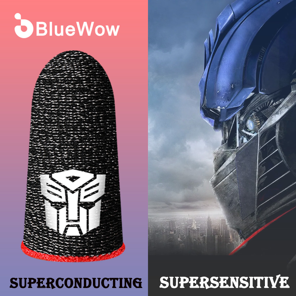 bluewow-optimus-prime-ถุงมือนิ้วหัวแม่มือ-ป้องกันเหงื่อ-สําหรับเล่นเกม