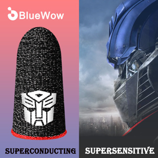 Bluewow 【Optimus prime】ถุงมือนิ้วหัวแม่มือ ป้องกันเหงื่อ สําหรับเล่นเกม
