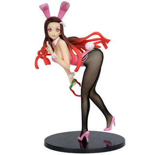 โมเดลฟิกเกอร์ Demon Slayer Nezuko in Bunny Girl 2D ขนาด 25 ซม. สําหรับตกแต่งบ้าน