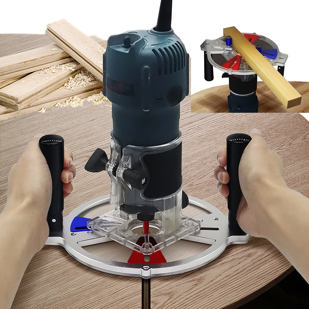 Woodworking Trimming Machine Milling Groove Engraving Trimming Balance