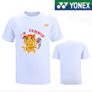 Yonex New YY Badminton Jersey เสื้อยืดแขนสั้น ระบายอากาศ แบบแห้งเร็ว สไตล์เกาหลี สําหรับผู้ชาย และผู้หญิง 2023