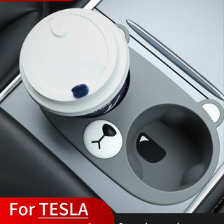 [Domybestshop.th] @ที่วางขวดเครื่องดื่มซิลิโคน สําหรับ Tesla Model 3