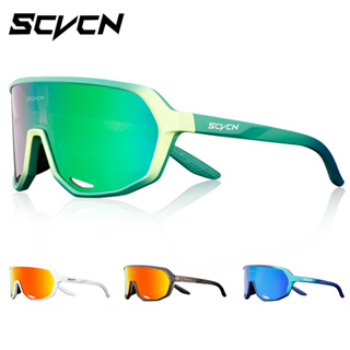 Scvcn แว่นตากันแดด UV400 เหมาะกับการขี่รถจักรยาน เล่นกีฬากลางแจ้ง สําหรับผู้ชาย และผู้หญิง