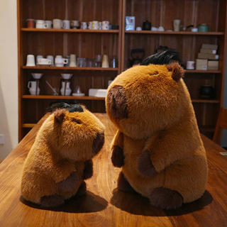 Capybara ตุ๊กตายัดนุ่น ตุ๊กตา Capybara ของเล่น ของสะสม เหมือนจริง ของเล่นตุ๊กตา Capybara ตุ๊กตาที่ไม่ซ้ําใคร ของเล่นตุ๊กตา aiath aiath