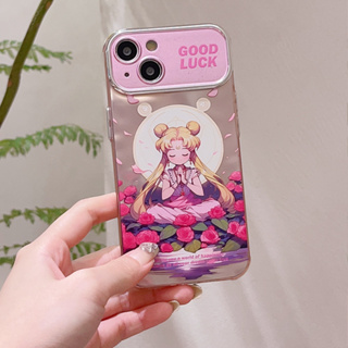 เคสโทรศัพท์มือถือ TPU แบบนิ่ม ขนาดใหญ่ ชุบไฟฟ้า สําหรับ iphone 14 Pro Max 13 Pro Max 12 Pro Max