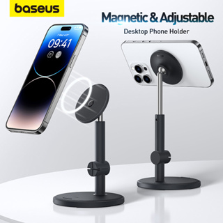 Baseus ขาตั้งโทรศัพท์มือถือ แบบแม่เหล็ก ปรับได้ สําหรับ iPhone 15 14 13 Pro Max