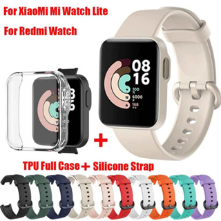 สินค้า [In Stock]  Strap + CaseFor XiaoMi Mi Watch Lite smart watch Sport Bracelet For Redmi Watch Smart Watch Strap