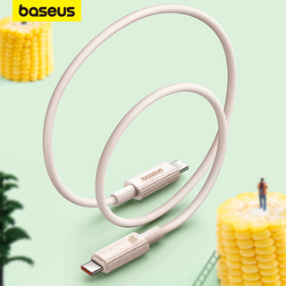 Baseus เป็นมิตรกับสิ่งแวดล้อม 100W USB C ถึง USB Type C สายชาร์จ ชาร์จเร็ว สายชาร์จ USB-C TypeC สายเคเบิล