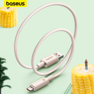 Baseus สายชาร์จ USB-C TypeC 100W เป็น USB Type C เป็นมิตรกับสิ่งแวดล้อม ชาร์จเร็ว