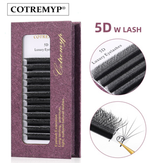 Cotremyp ขนตาปลอม 5D แฮนด์เมด นุ่ม และเป็นธรรมชาติ